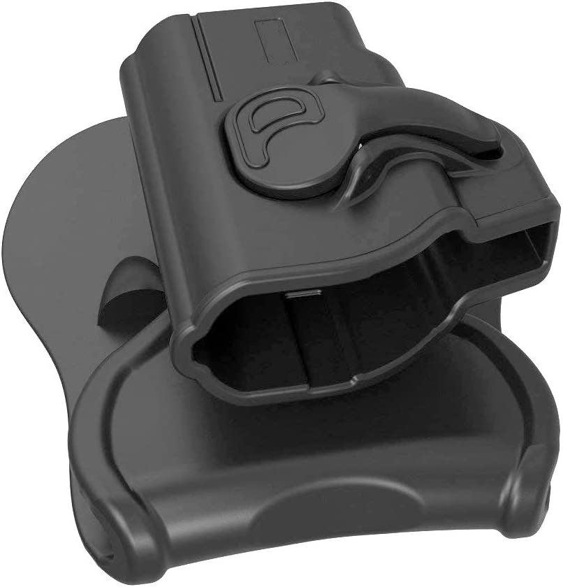 Photo 1 of Gun Holster for Smith & Wesson M&P Bodyguard 380 with Red Laser(Not for Green Laser Model), OWB Paddle Holster, Adjustable Cant & Fast Release - Right Handed