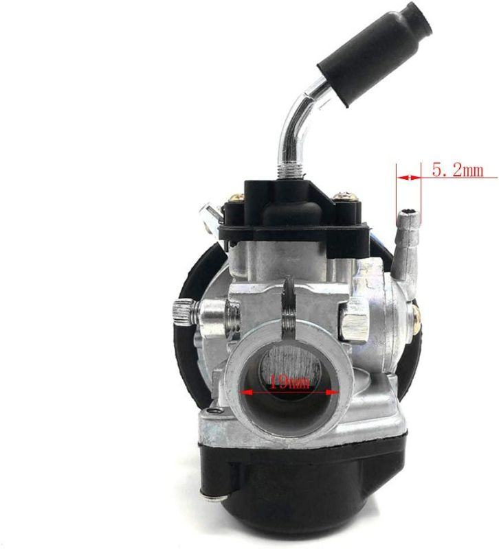 Photo 5 of 2 Stroke Carburetor Air Filter Assembly for 49cc 50cc 60CC 66CC 70cc 80cc 2 Stroke Engine scooter Motorized Bicycle,Mini Pocket Bike,Quad Chopper ATV