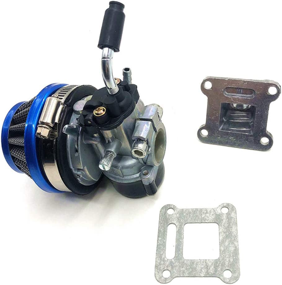 Photo 3 of 2 Stroke Carburetor Air Filter Assembly for 49cc 50cc 60CC 66CC 70cc 80cc 2 Stroke Engine scooter Motorized Bicycle,Mini Pocket Bike,Quad Chopper ATV