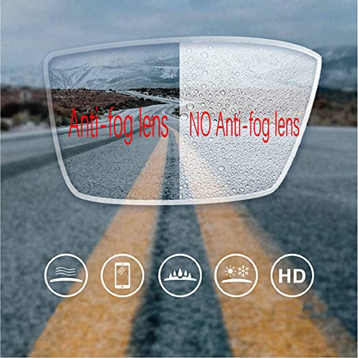 Photo 3 of 2Pack Anti-Fog Safety Glasses Side Shields Protection Blue Light Blocking Glasses Comfortable Clear Lab Goggles

