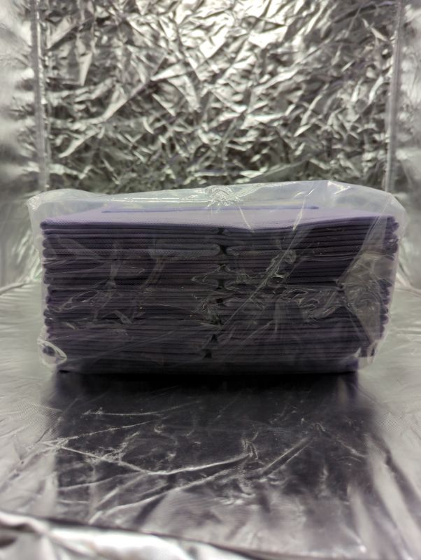 Photo 6 of Storage Cubes - 11 Inch Cube Storage Bins (Set of 8). Fabric Cubby Organizer Baskets with Dual Handles | Foldable Closet Shelf Organization Boxes (Purple)
