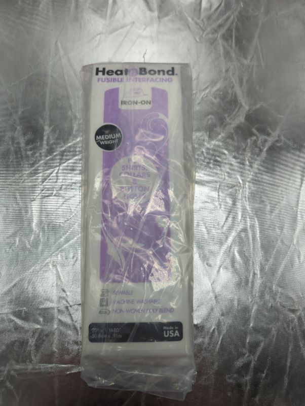 Photo 5 of Heat'n Bond 102974 Medium Weight Iron-On Fusible Interfacing - 2 Pack