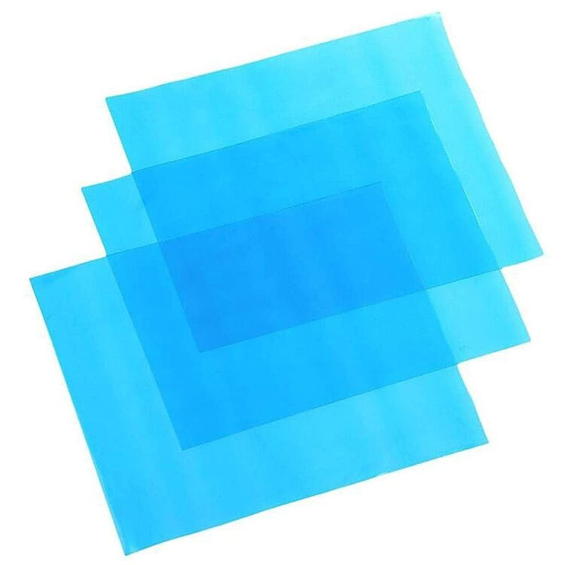 Photo 5 of Machine Covers - Yangna 200Pcs Machine Bags Disposable Machine Sleeves Blue Plastic Machine Covers Bags
