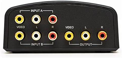 Photo 2 of RadioShack Composite A/V Selector Switch: 2 In 1 Out
