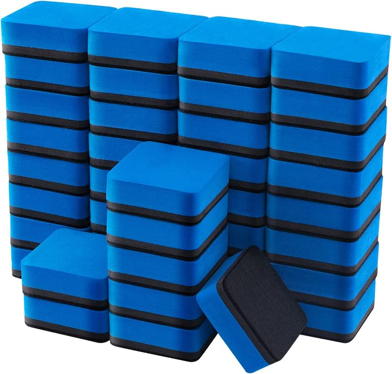 Photo 1 of Dry Erase Erasers 48PCS Blue