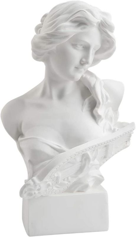 Photo 1 of Waldosia 6" Greek Mythology Goddess Artemis Resin Bust Statue
