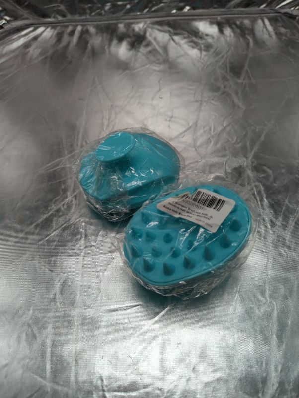 Photo 4 of Asaka Scalp Shampoo Brush - 2 Pack - Blue