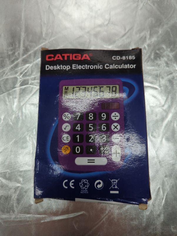 Photo 2 of Desktop Calculator 8-Digit with Large LCD Display and Sensitive Button