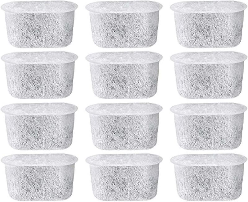 Photo 1 of PURE GREEN 12-Pack of Cuisinart Compatible Replacement Charcoal Water Filters for Coffee Makers - Fits all Cuisinart Coffee Makers
