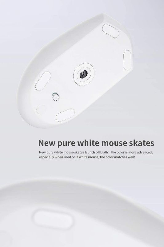 Photo 3 of 2Sets Hotline Games 3.0 Plus Rounded Curved Edges Mouse Feet Skates Compatible with Razer Viper Mini Gaming Mouse feet Replacement,Professional Mice Upgrade Kit
