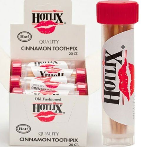 Photo 1 of 10 Tubes Hotlix Cinnamon Flavored Toothpicks
