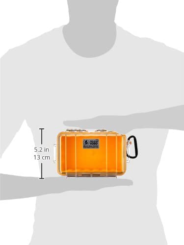 Photo 3 of Pelican 1050 Micro Case - for iPhone, GoPro, Camera, and more (Yellow/Clear)
