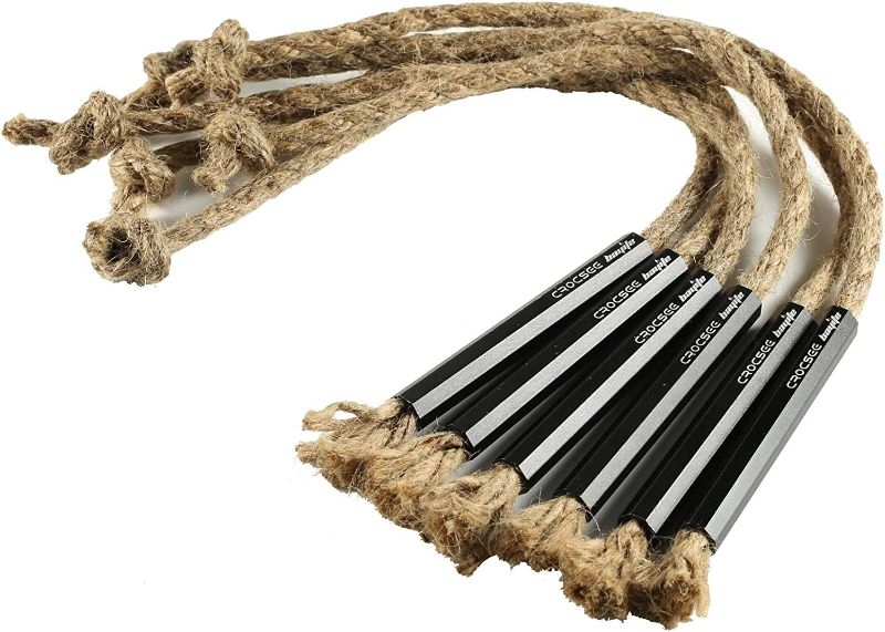 Photo 1 of CrocSee Survival Wick Hemp Cord Tinder Waterproof and Aluminum Bellows Tube Sleeve Kits for Fire Starting - 6 Pack