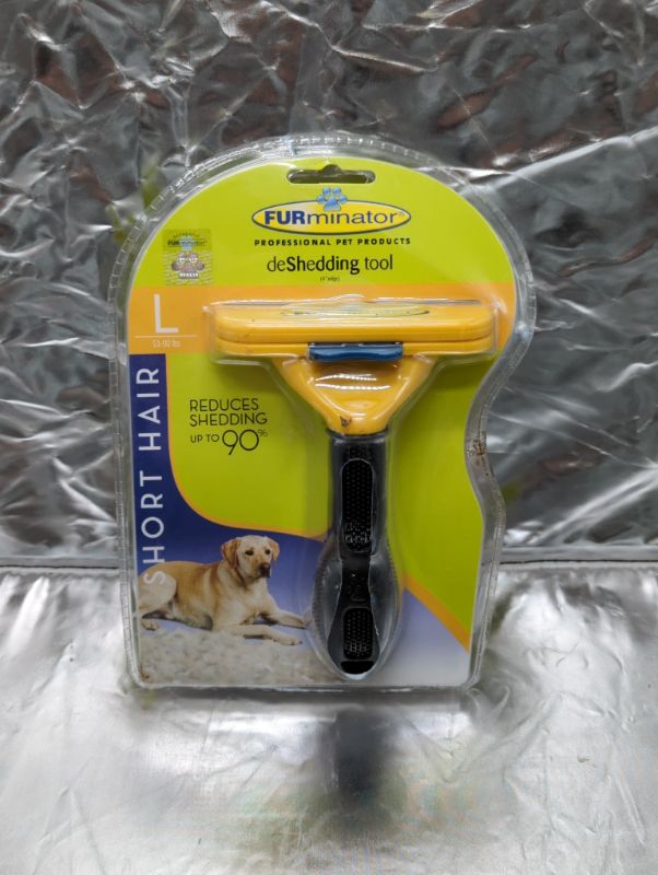 Photo 4 of FURminator deShedding Tool for Dogs, Large, Short Hair 
