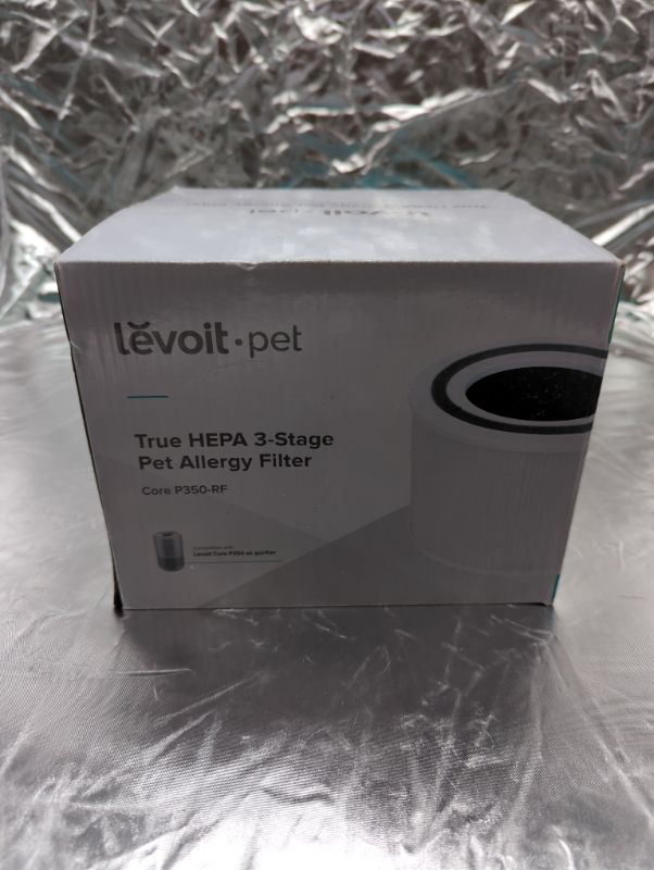 Photo 2 of LEVOIT Air Purifier Core P350-RF, 3-in-1 H13 True HEPA Filter for Pet Allergies & LEVOIT 4 in 1 Cordless Vacuum Cleaner 40min-Running for Home Hard Floor Pet Car, Blue & Gary