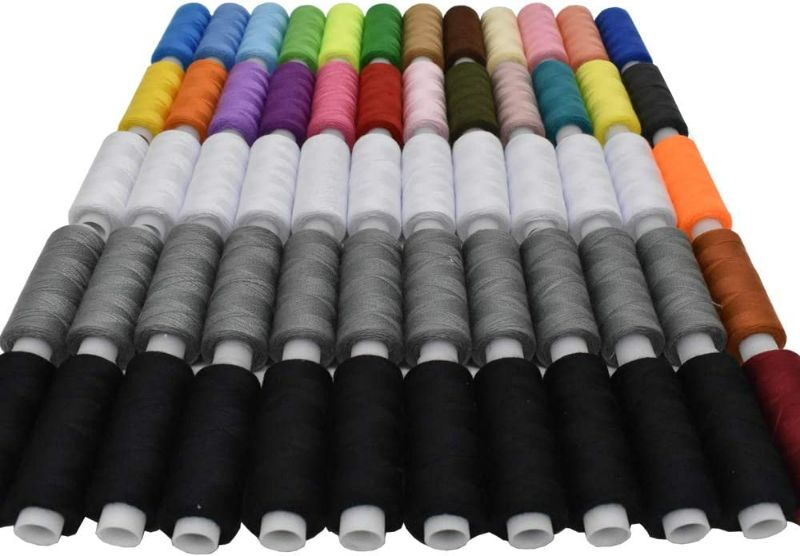 Photo 1 of Renashed Sewing Thread 30 Colors 60 Roll Sewing Industrial Machine and Hand Stitching Cotton Sewing Thread (30 Color 60 Roll)

