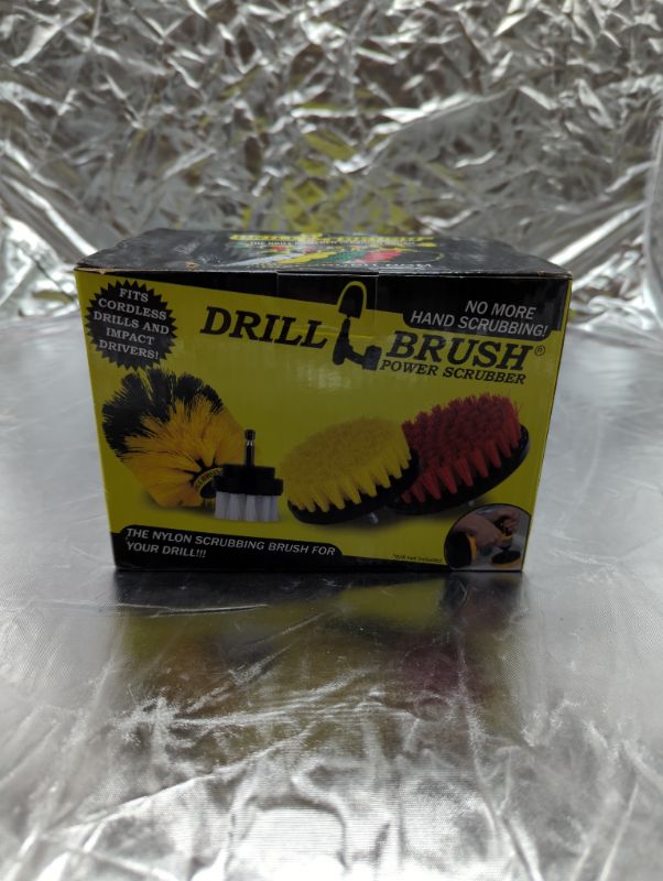 Photo 2 of Drillbrush Drill Brush Scrub Brush Drill Attachment Kit - Drill Powered Cleaning Brush Attachments - Time Saving Cleaning Kit – Our Drill Brush Attachment kit is Great for Cleaning Tile and Grout Multicolor
