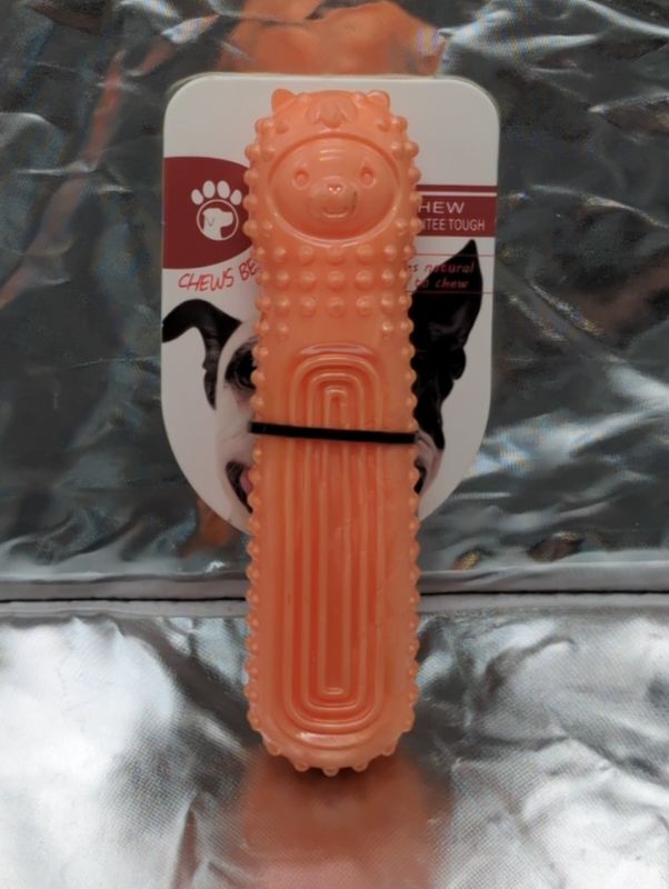 Photo 1 of ucho Dog Chew Toys for Aggressive Chewers - Orange