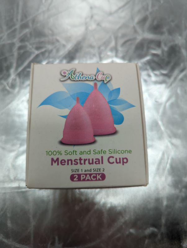 Photo 1 of Athena Cup - Menstrual Cup - 2 Pack - Size 1 and Size 2