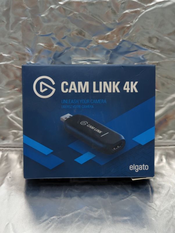 Photo 2 of Elgato Cam Link 4K, External Camera Capture Card, Stream and Record with DSLR, Camcorder, ActionCam as Webcam in 1080p60, 4K30 for Video Conferencing, Home Office, Gaming, on OBS, Zoom, Teams, PC/Mac