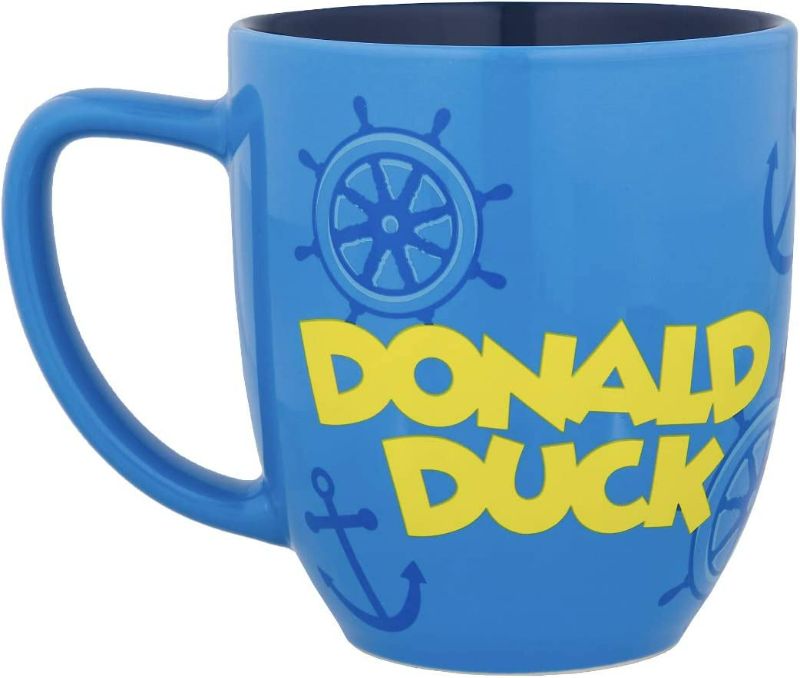 Photo 2 of Disney Parks Exclusive - Ceramic Coffee Mug - Donald Duck Portrait with Name
