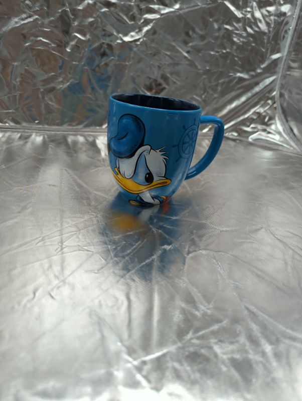 Photo 3 of Disney Parks Exclusive - Ceramic Coffee Mug - Donald Duck Portrait with Name
