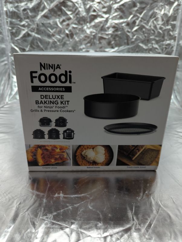 Photo 2 of Ninja Foodi Dehydrator Stand, 6.5 & 8-Qt, Gray Gray 6.5 & 8-Qt. Bake Kit