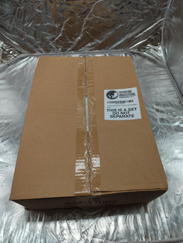 Photo 5 of Spartan Industrial - 10" X 13" (1000 Count) Self Seal Clear Poly Bags with Suffocation Warning for Packaging, T Shirts & FBA - Permanent Adhesive
