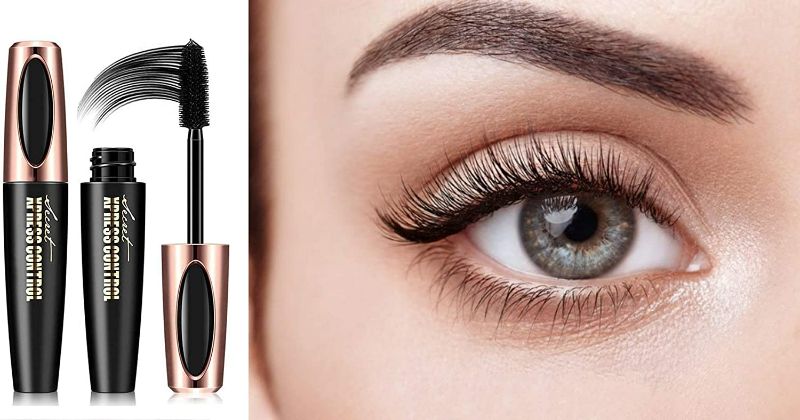 Photo 2 of Secret Xpress Control 4D Silk Fiber Lash Mascara, Lengthening and Thick, Volume, Long Lasting, Waterproof & Smudge-Proof, All Day Full, Long, Thick, Smudge-Proof Eyelashes
