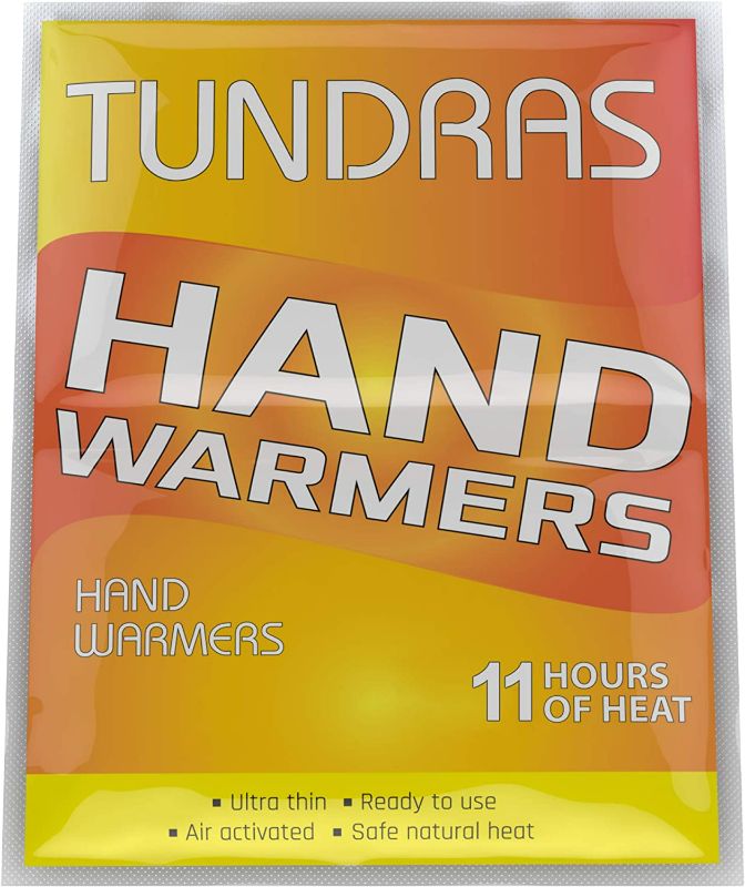 Photo 2 of Hot Hand Warmers 11 Hours Long Lasting - 40 Count - Natural Odorless Safe Single Use Air Activated Heat Packs for Hands, Toes and Body - Up to 11 Hours of Heat - TSA Approved
