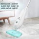 Photo 4 of MOOSOO Steam Mop, Convenient Detachable steam mops for floors, Marble, Carpet
