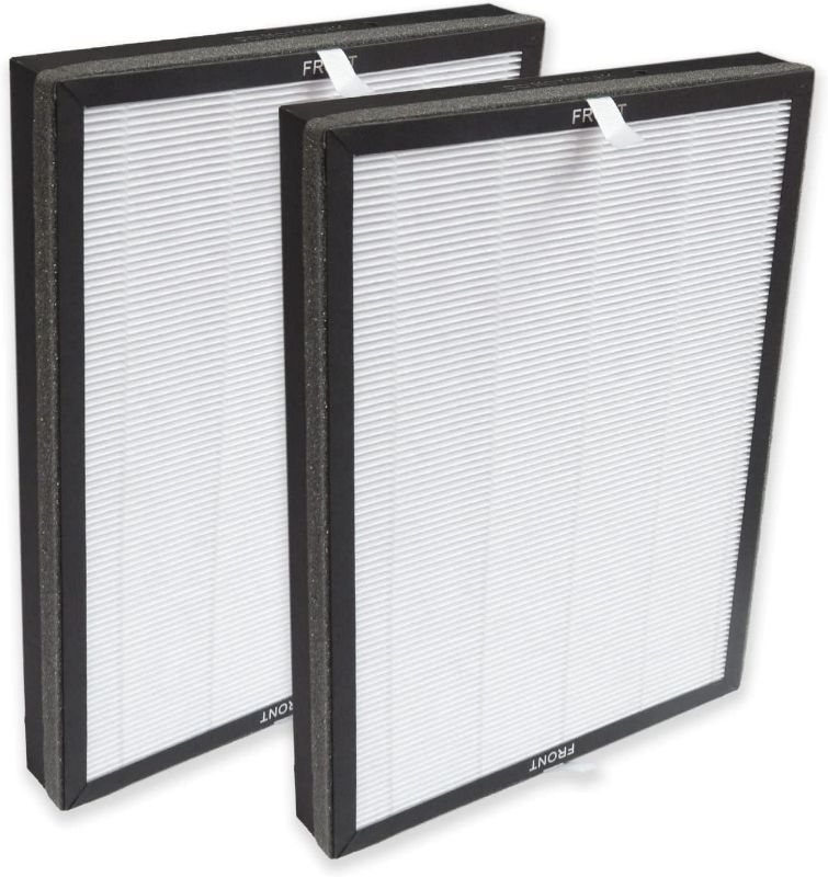 Photo 1 of PUREBURG 2-Pack Replacement 2-IN-1 HEPA Filters Compatible with Aiper KJ200 and FAMREE FA500 Air Purifiers
