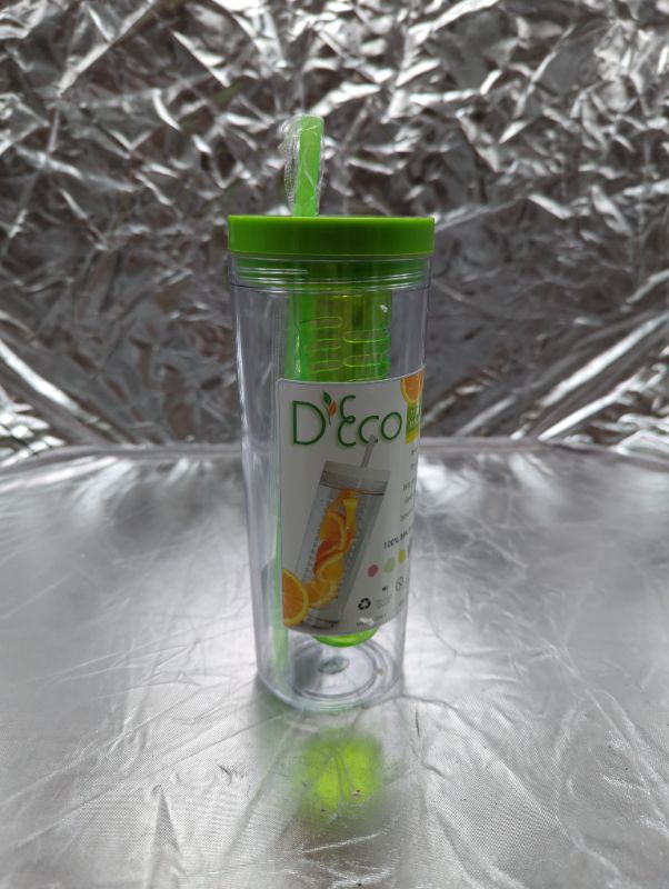 Photo 2 of CAMERONS DCO-FIN-GR FRUIT INFUSER BEVERAGE CUPS (GREEN)