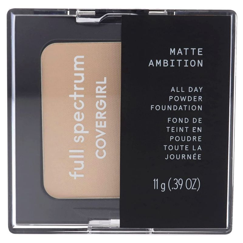 Photo 1 of COVERGIRL Matte Ambition, All Day Powder Foundation, Light Neutral, 0.38 Ounce
