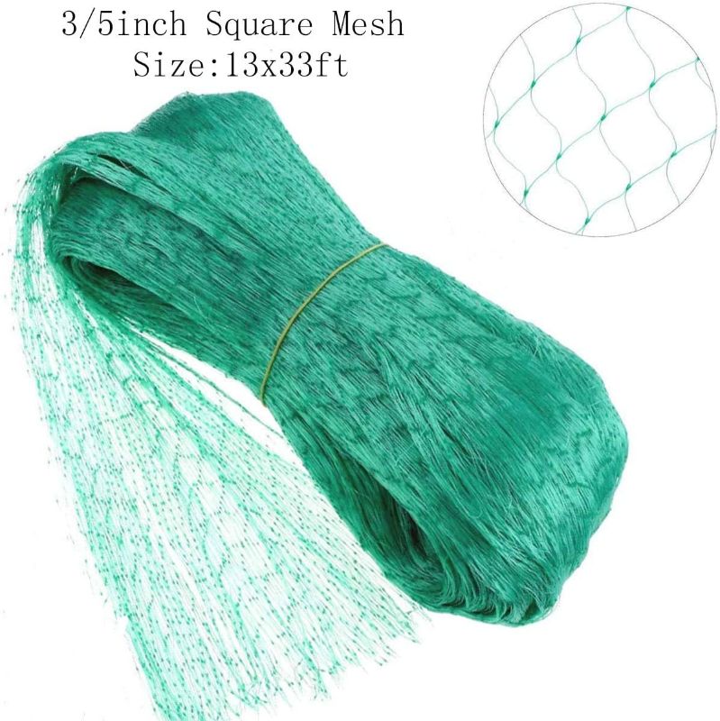 Photo 2 of Bird Netting for Garden,13x33Ft Garden Netting,Fruit Tree Netting Doesn't Tangle and Reusable Bird Mesh Protect Fruit Vegetables Plants from Birds Deer