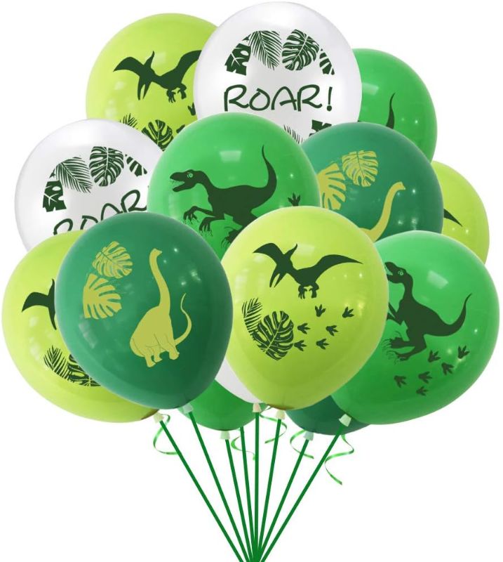 Photo 2 of Baby Dinosaur Balloons Dinosaur Birthday Decorations Dinosaur Birthday Party Supplies Sets Boy or Girl Birthday Party Supply (3rd)