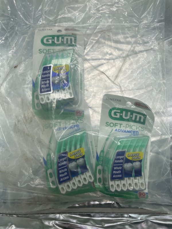 Photo 1 of GUM - 6325A Soft-Picks Original Dental Picks, 270 Count