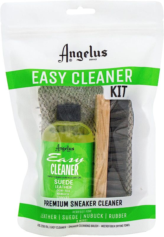 Photo 1 of Angelus Shoe Cleaner Kit - Easy Cleaner Kit For Sneakers - Safe on all Fabrics-