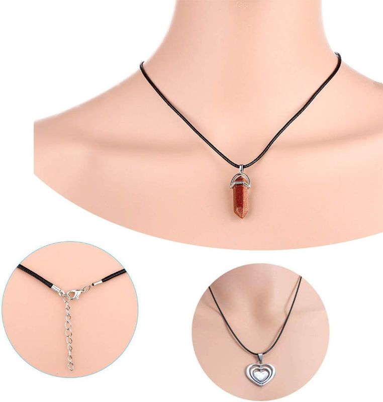 Photo 1 of EuTengHao 120Pcs Black Waxed Necklace Cord with Lobster Clasp Bulk for Bracelet Making Necklaces Jewelry Making Supplies Accessories