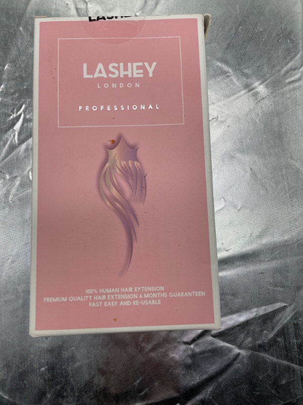 Photo 2 of Lashey London 100% Human Hair Extensions 14 Inch Dark Brown Brand New