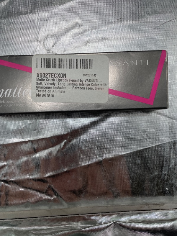 Photo 3 of VASANTI Matte Crush Lipstick Pencil (Va Va Voom! - Dark Brown) - High Pigmented Waterproof Soft Matte Lip Liner Makeup Cosmetics