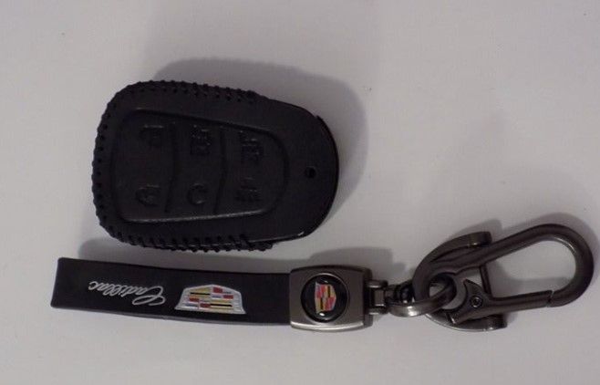 Photo 1 of Key Chain and FOB Cover - Cadillac (Black) Model B