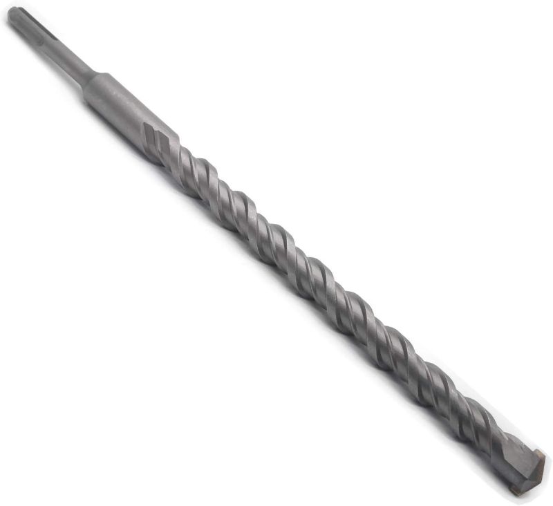 Photo 1 of 7/8 in x 10 in x 13.6in. Carbide SDS Plus Shank Hammer Masonry Drill Bit for Concrete, Stone and Masonry Drilling