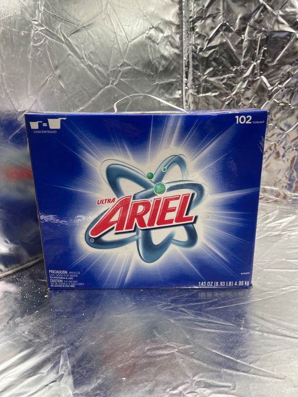 Photo 1 of Ariel Powder Laundry Detergent, Original Scent, 102 LOADS 
14OZ 