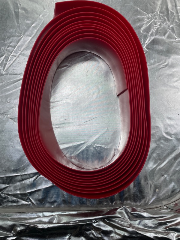 Photo 1 of 2"x20' ft Vinyl Outdoor Patio Lawn Furniture Repair Strap Strapping (RED)