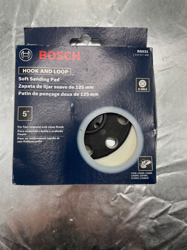 Photo 2 of BOSCH RS6045 Soft Hook-&-Loop Sander Backing Pad