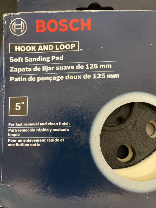 Photo 2 of 
Bosch RS031 5" Soft Sanding Pad (3107DVS, 3725DEVS)