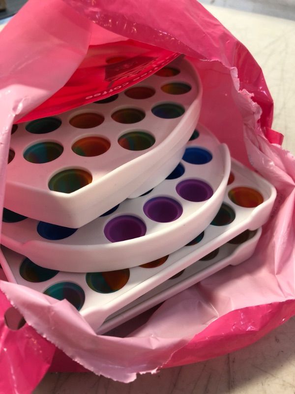 Photo 1 of (5 PCS) Fidget Sensory Toys Pop It Party Favors for Kids Autistic Autism, Big Popit Stocking Stuffers Girls Boys, Classroom Prizes Bulk Toy Treasure Chest Figittoys Box Figits Figets