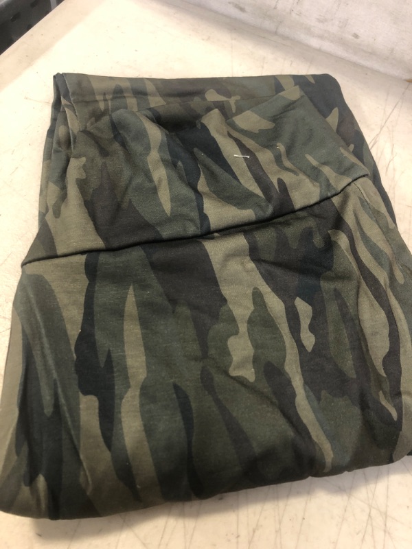 Photo 2 of Liu & Qu Maternity Women's Casual Pants Stretchy Comfortable Lounge Pants LARGE 1 CAMO (1 PANTS)