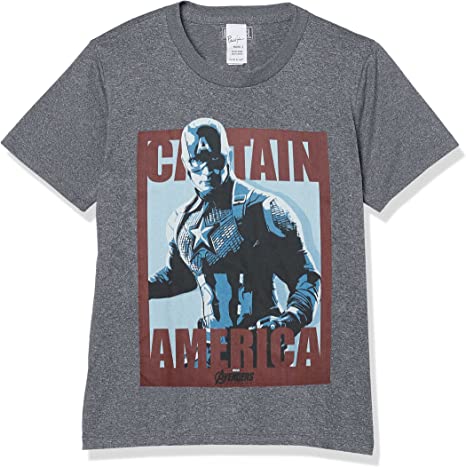 Photo 1 of SIZE LARGE ---- Marvel Kids' Captain Poster T-Shirt